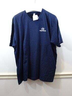 Penn State Nittany Lions T-shirt Men XXL Blue Embroidered NEW Short Sleeve